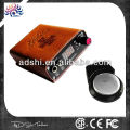 Wireless rechargeable tattoo power supply, battery tattoo power supply with foot switch